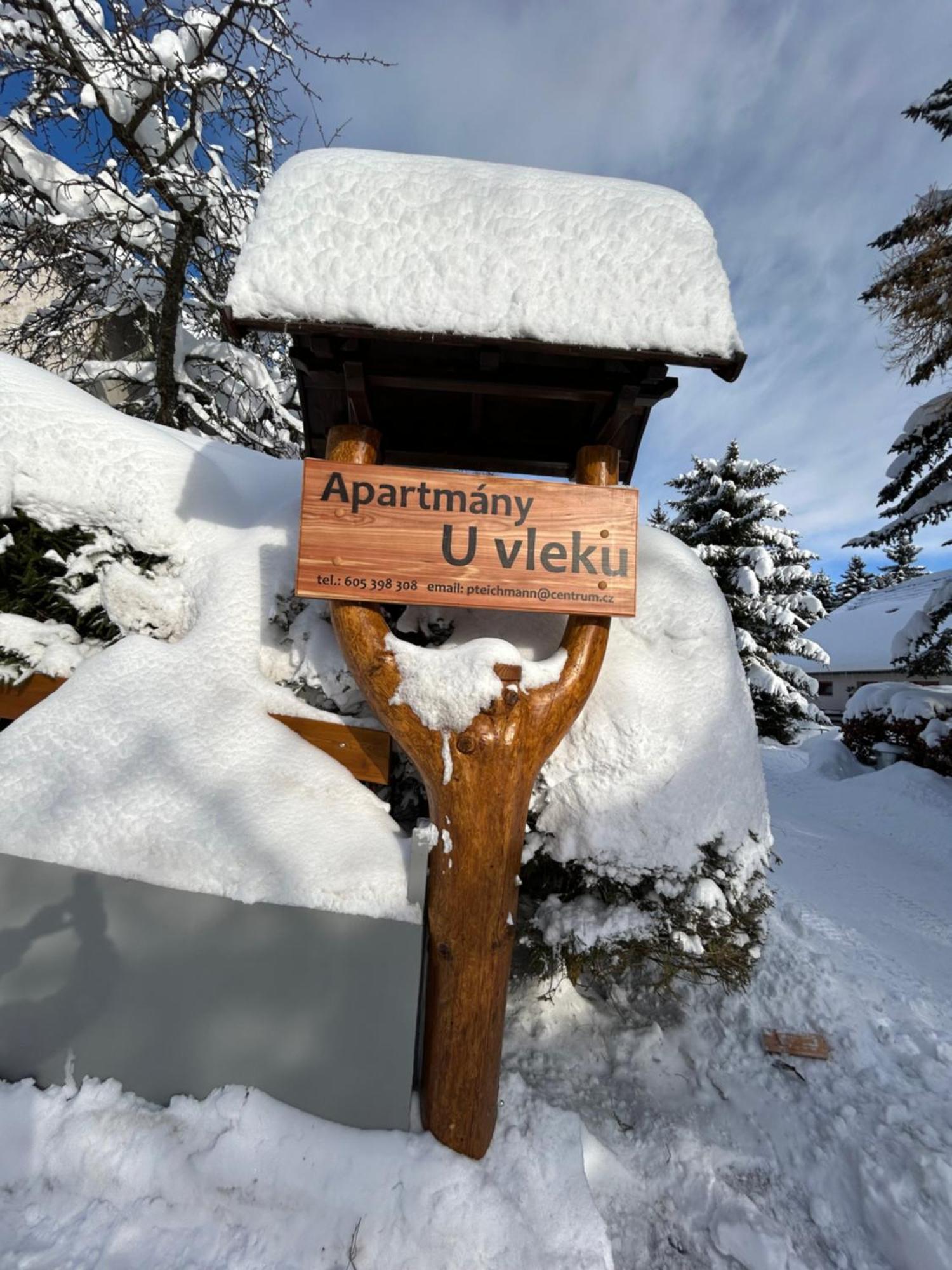 Apartmany U Vleku - Podkrovni Apartman Karlova Studánka Exterior foto